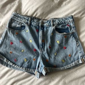 Pacsun Fruit Mom Shorts